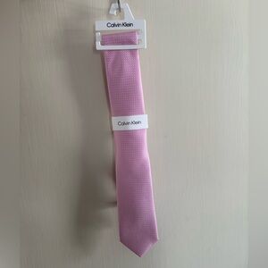 Calvin Klein Pink Tie